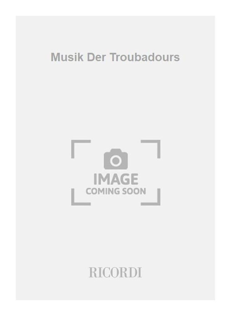 Musik Der Troubadours